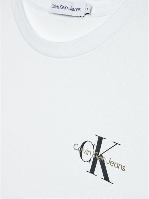 CHEST MONOGRAM TOP CALVIN KLEIN JEANS | IB0IB01231J/YAF